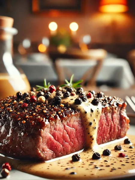 Steak au Poivre