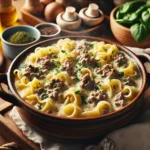 one-pot Beef Stroganoff