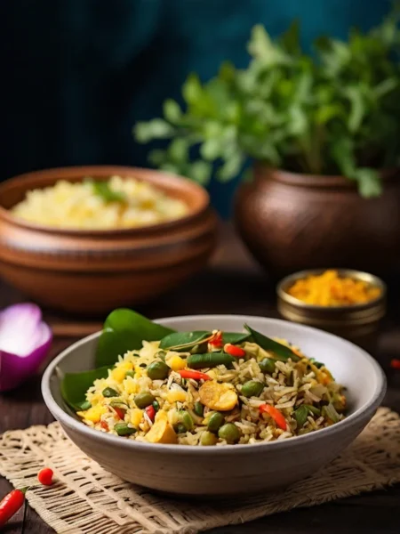 Anjappar-Style Egg Fried Rice