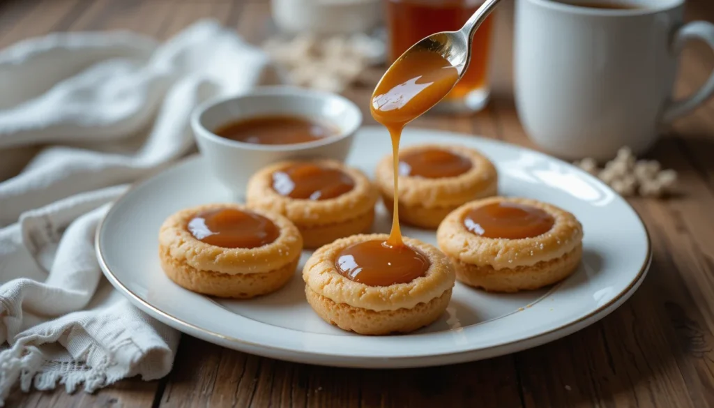 Sticky Toffee Pudding Thumbprints