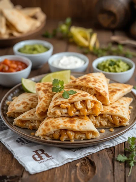 Mini Chicken Quesadillas