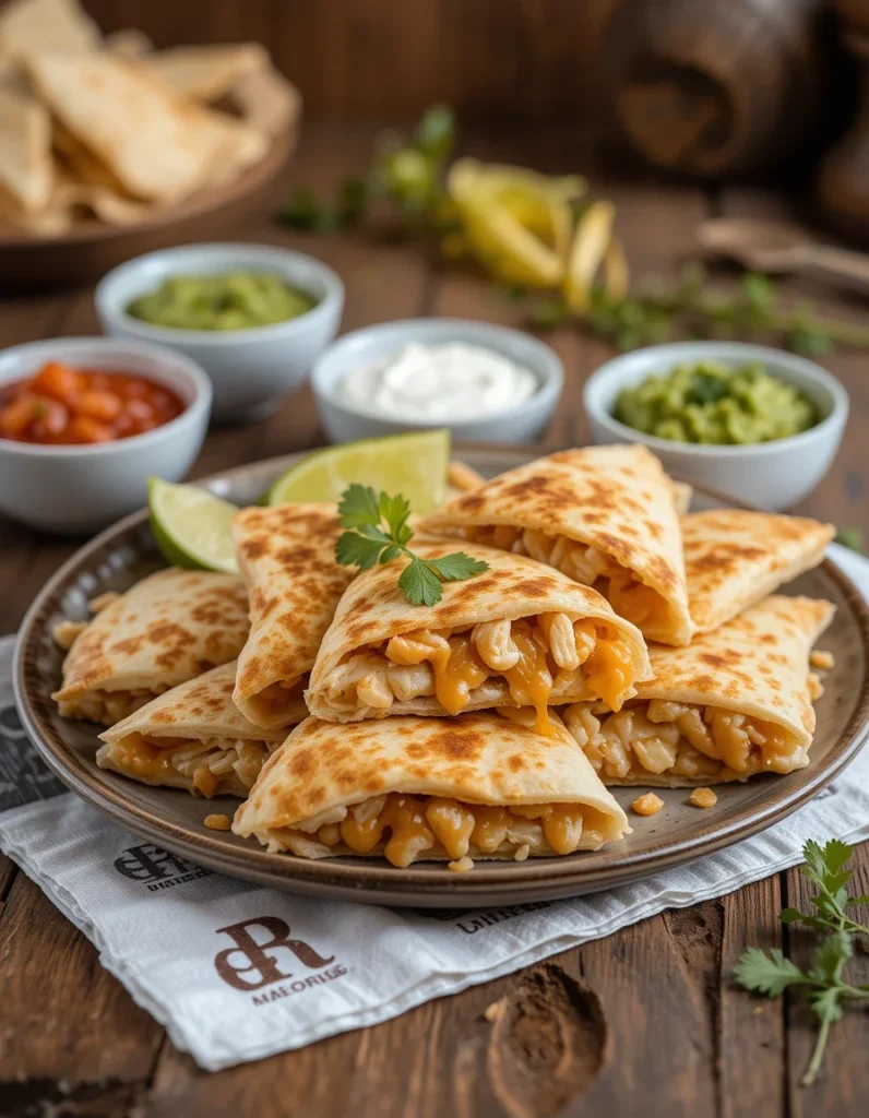 Mini Chicken Quesadillas