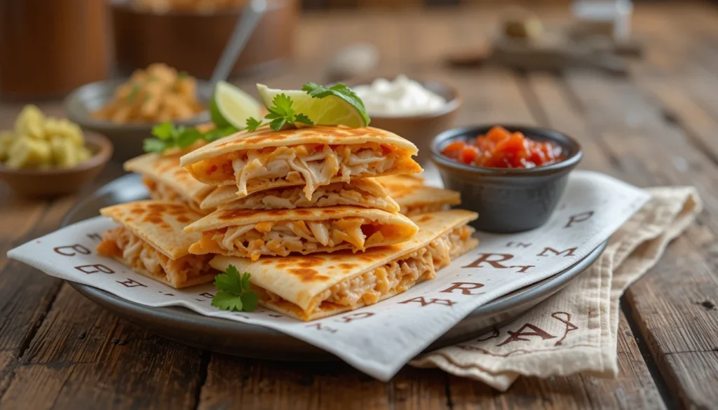 Mini Chicken Quesadillas